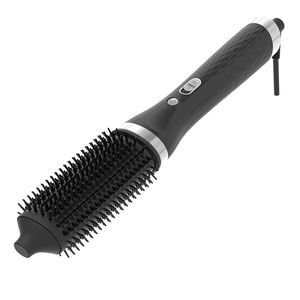 Electric Hair Brush With Adjustable Heat Settings For Straight And Curly Hair Styling Tool - Product Image 3