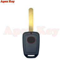 Llave de coche con control remoto de 3 botones, 434Mhz, chip ID47, sin llave, para Honda CRV 2013-2015, Accord Civic 2013-2017 MLBHLIK6-IL