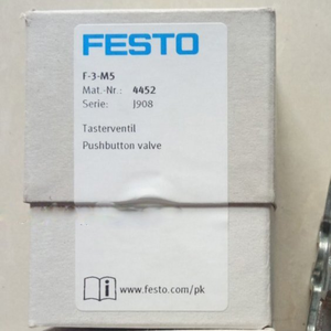 Válvula de Botón FES-TO F-3-M5 4452 Disponible en Stock - Product Image 1