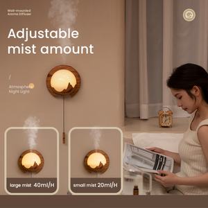 Appareils électroménagers pour la maison, humidificateur d'air, diffuseur d'huiles essentielles, télécommande, humidificateurs d'huiles essentielles, 7 lampes LED, humidificateur mural - Product Image 6
