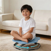 Chaise pivotante sensorielle moderne en acier/plastique pour autisme, tabouret sensoriel pour l'école, l'hôpital, le salon, la chambre à coucher, la salle à manger