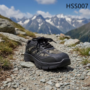 HY, Zapatos de Senderismo de Camuflaje con Tejido de Punto a Precio Económico, Antipinchazos, Duraderos, con Suela de PU/PU Inyectado, Zapatos de Tenis HSS007 - Product Image 6