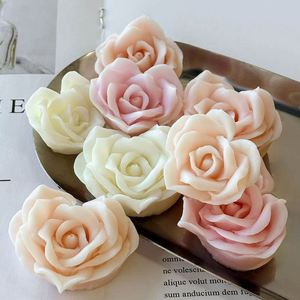 3D <b>Rose</b> Heart Silicone Mold for Candles & <b>Soap</b> - Romantic Floral Lace Design for Valentine's Day Gifts, Wedding Favors & Resin - Product Image 5