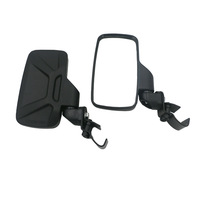 Nouvelles pièces de rechange universelles pour rétroviseurs latéraux de véhicules tout-terrain (UTV) et de quads (ATV) de plage, avec support tubulaire de forme spéciale