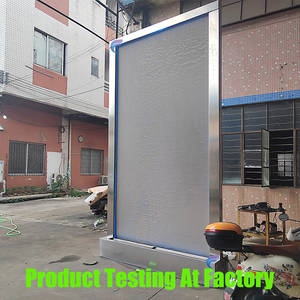 Rideau d'eau en acier de haute qualité, écran de cascade intérieure, fontaine, cloison décorative - Product Image 6