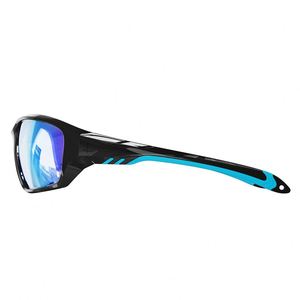 Lunettes de soleil sportives à monture intégrale TR90, verres polarisés bleus, protection UV, miroir anti-éblouissement pour hommes, course à pied, pêche, cyclisme - Product Image 3