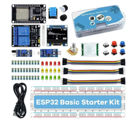 ESP32 Starter Kit ESP 32S Paket Pengembangan WiFi BT Modul MCU Kit Sensor IoT Set Pembelajaran Terintegrasi Kit Elektronik DIY