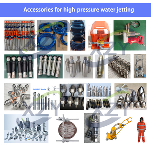 Nettoyeur à jet haute pression à eau froide pour moteur diesel, équipement <span class=keywords><strong>de</strong></span> maintenance et <span class=keywords><strong>de</strong></span> <span class=keywords><strong>nettoyage</strong></span> <span class=keywords><strong>de</strong></span> pipeline industriel 500 bars - Product Image 6