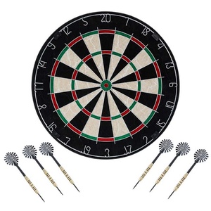 Juego de Dardos de Alta Calidad, Diana de Dardos de Sisal Chino, Diana de Dardos de Fibra para Juegos Familiares - Product Image 1
