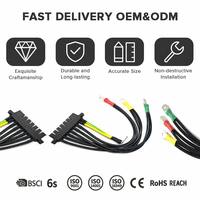 Harness Kabel Baterai Ebike Berinsulasi Silikon dengan Steker PVC untuk Solusi Daya dan Koneksi Perangkat Tambahan