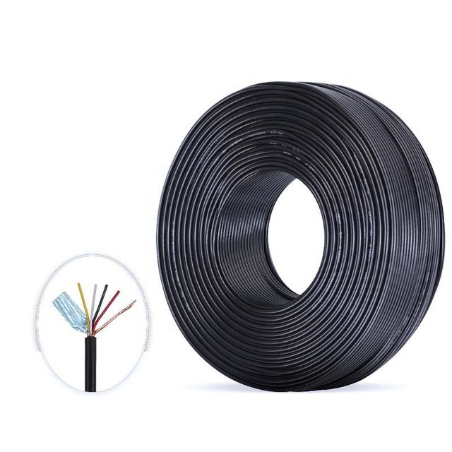 2464 24AWG 4 Core USB Shielded Cable With Aluminum Foil 2A Fast Charge Bold Sheath Cable