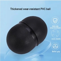 Pelota Saltarina FDFIT de Gran Venta para Niños, Duradera en Rojo y Azul con Logo, Balón de Rebote para Fitness, Equilibrio y Coordinación