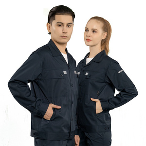 Uniforme de travail Usine Sécurité réfléchissante Manches longues Vêtements de travail Uniformes d'ingénieur - Product Image 1