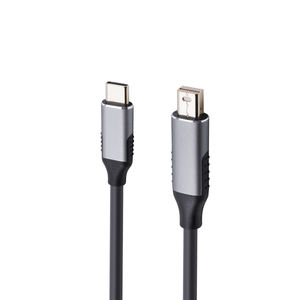 Convertisseur VCOM USB C vers <span class=keywords><strong>Mini</strong></span> DP 4K 60Hz, câble <span class=keywords><strong>Mini</strong></span> <span class=keywords><strong>DisplayPort</strong></span> de 1,8 m pour éditeur vidéo créatif, connexion à un moniteur de studio - Product Image 3