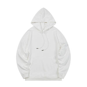 Sudadera con Capucha para Hombre, al por Mayor, con Logotipo Personalizado, de Invierno, 350g, Color Sólido, 100% Algodón, Ecológica, Gruesa, Color Caramelo, Cuello Redondo Holgado, Delgada - Product Image 2