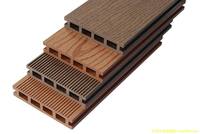 Dalles de terrasse en composite bois-plastique (WPC) pour bricolage, revêtement de sol en bois composite, installation facile, prix bas