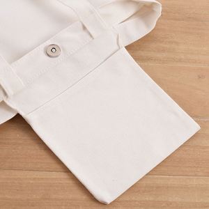 Sacs de courses réutilisables en toile de coton polyester imprimés, personnalisables avec logo, grands et vierges, pour la vente en gros - Product Image 3