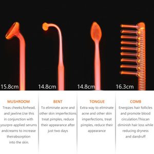 Productos de Belleza para el Cuidado Facial con Terapia de Luz Infrarroja de Alta Frecuencia para Uso Doméstico, Electroterapia para Mujeres - Product Image 3