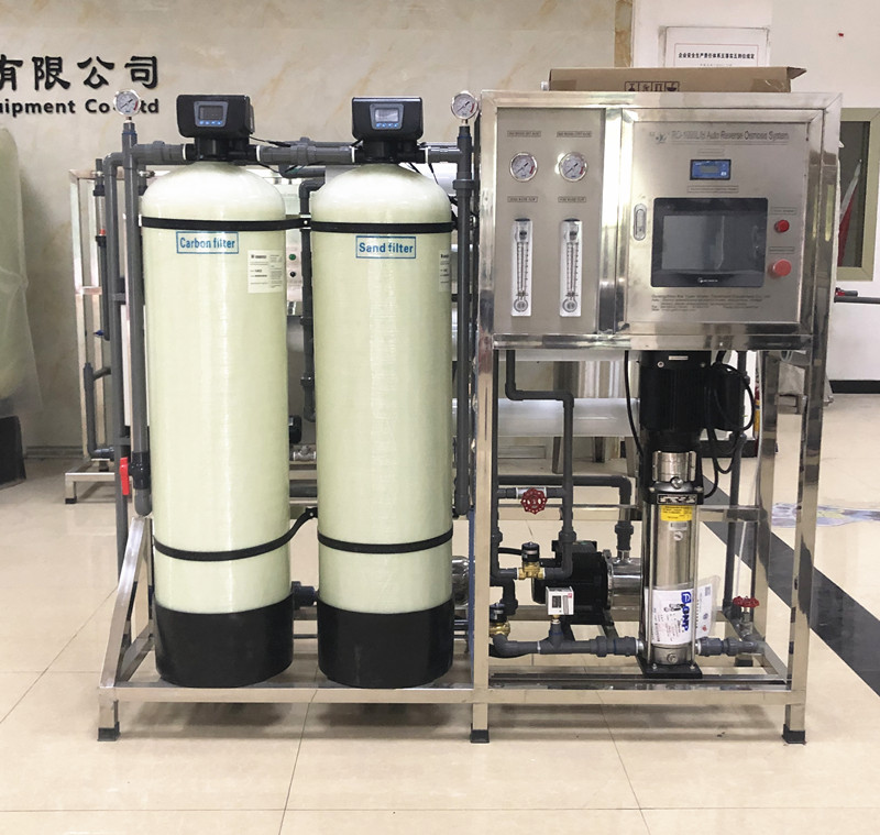 RO Water Treatment Brackish Water System For TDS Salinity And Hardness Removal