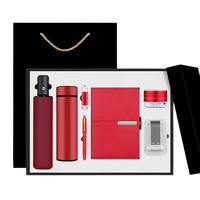 Ensemble cadeau de bureau multifonctionnel, thermos, carnet, boîte cadeau, couleur personnalisée, sérigraphie pour la promotion