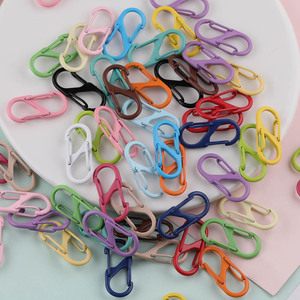 Perler Beads Accessories <b>Spring</b> Rings Chain Connectors For Necklace Bracelet Making DIY Jewelry Set Metal Components Round Shape - Product Image 3