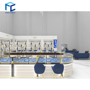 Hiện đại Dubai Cửa hàng đồ trang sức thiết kế nội thất-đồ trang sức-Cửa hàng bố trí hiển thị Showcase cho trung tâm mua sắm - Product Image 3