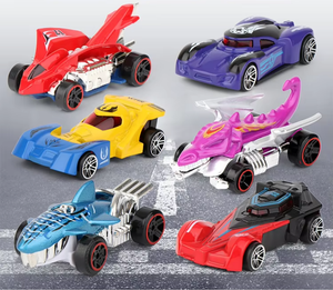 Mini-voitures en alliage à rétrofriction, modèle de voiture en métal moulé sous pression, résistant aux chocs et à l'inertie - Product Image 2