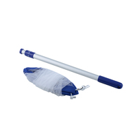 Filet anti-insectes à poignée rétractable pour attraper les insectes et les papillons Filet en nylon pour petits poissons pour adultes et enfants Produit de fournitures de laboratoire
