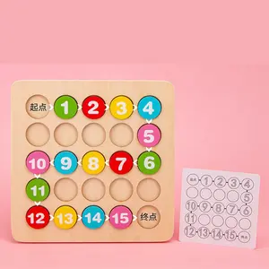 Counting Toys For Toddlers Numbers Matching Preschool Math Game Color Matching Board Game