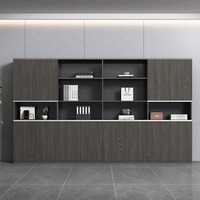 Classeurs en bois modernes et contemporains pour bureau à domicile, mobilier scolaire, organisation, stockage de documents, solution de stockage d'archives