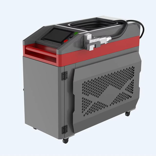 High-Efficiency 2000W Fiber Laser Cleaning Machine New Condition Rust Paint Removal Water Cooling System 220V 2-Year Warranty