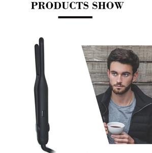 <span class=keywords><strong>Fer</strong></span> à friser fin pour <span class=keywords><strong>homme</strong></span>, <span class=keywords><strong>fer</strong></span> à friser, plaque en Nano titanium, 3/10 pouces, accessoire de coiffure à chauffage rapide, cheveux courts et plats - Product Image 3