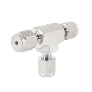 อุปกรณ์ท่ออัดแบบสามทางทำจากสเตนเลสสตีลอุปกรณ์ท่อสามทางขัดเงา - Product Image 1