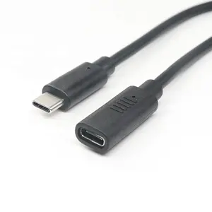 卸売バックパック外部USB延長充電ケーブルUSBタイプC延長ケーブルバックパック用ケース付き