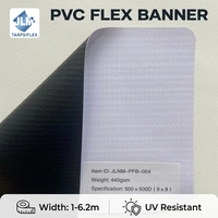 Rouleau de bannière en PVC flexible de 440 g, impression numérique, laminé, imperméable, anti-UV, résistant à la moisissure, largeur de 3,2 m, publicité extérieure