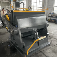 Máquina Semiautomática Ecológica para Hacer Cartón, Fácil de Operar, para Corte y Plegado Manual