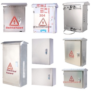 Boîtier de distribution en acier inoxydable 304 haute résistance, large et profond, livraison gratuite usine, boîtier de surveillance extérieur 201, boîtier de recharge de voiture, <span class=keywords><strong>compteur</strong></span> - Product Image 2