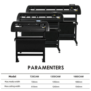 Mesin pemotong vinil kontur otomatis, perangkat lunak CCD kamera Plotter untuk memotong grafik - Product Image 2