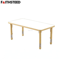 Nouvelle annonce : Mobilier de maternelle, table et chaise d'étude en plastique, bureaux et chaises d'étude colorés pour enfants, pupitre scolaire