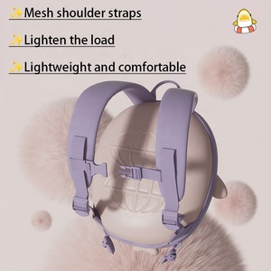 Vente en gros de sacs d'école 3D en <span class=keywords><strong>forme</strong></span> de coquille d'œuf, <span class=keywords><strong>sac</strong></span> à dos étanche en PU pour adultes et bébés - Product Image 5