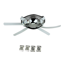 Sangles de menton rigides pour casque de football américain, adaptées aux adultes et aux jeunes, impression de logo sportif, argent