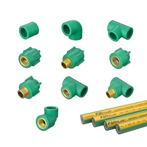 Offre Spéciale Pas Cher Plomberie PPR Raccords Vert PPR Coude Socker Tee Plug Union Cap PPR Tuyaux et Raccords - Product Image 2