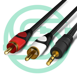 Низкая цена до 3 м 2 <span class=keywords><strong>Rca</strong></span> аудио кабель 3,5 мм выходной кабель <span class=keywords><strong>Rca</strong></span> видео аудио кабель - Product Image 3