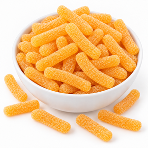 Caramelos de Goma de Mango Agridulce en Barra, Dulces de Frutas, Venta al por Mayor OEM, Halal - Product Image 4