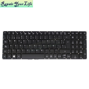 SP แป้นพิมพ์แล็ปท็อปแบบสเปน backlit สำหรับ <span class=keywords><strong>ACER</strong></span> Aspire 7 <span class=keywords><strong>A715</strong></span>-72 <span class=keywords><strong>A715</strong></span>-72g A315-33แป้นพิมพ์ LV5P_A80BWL A315-53ใหม่สีดำ - Product Image 4