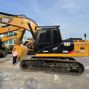 Excavadora Usada Caterpillar 320D2 323 de Tamaño Mediano, 20 Toneladas, Piezas Originales, Buen Estado, Lista para Trabajar, Bajo Número de Horas, en Venta - Product Image 1