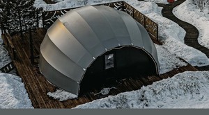 Tente dôme de luxe pour glamping, facile à installer, résistante aux intempéries, idéale pour les camps de tourisme dans le désert, vente en gros - Product Image 3