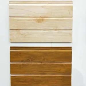 Sussman Hot Sell 16mm Decorative Pu Wood Pattern Wall Panel Metal Sandwich Panels