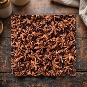 Anis étoilé séché (Illicium Verum) – Épice entière, matière première, gousses d'anis étoilé séchées - Product Image 3