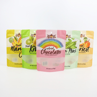 Groothandel Custom Logo Plastic Vacuüm Snack Mango Gedroogd Fruit Pakket Pouch Droog Voedsel Verpakking Zakken